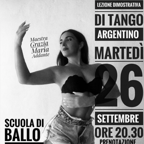 Lezione dimostrativa di Tango Argentino a Bari